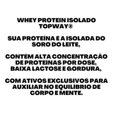 Suplemento Whey Isolado Stevia 24g Proteína Morango 900g Foto mini 3