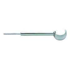 Suporte 28mm Com Haste De 7cm Cromado Alumínio ( Peça ) Foto mini 1