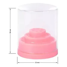 Suporte 48 Brocas P Lixadeiras Elétricas Unhas Nail Acrigel N/A Foto mini 2
