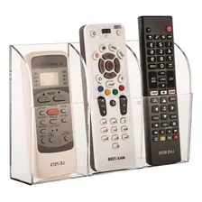 Suporte Acrílico Para Controle Remoto Triplo Foto  mini 1