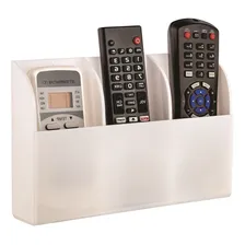 Suporte Acrílico Triplo Para Controle Remoto Branco Foto  mini 1