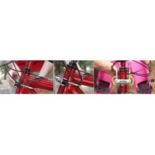 Suporte Adaptador Bicicleta P/ Fixacao Cadeirinha Diant Kalf 14 cm Baby Foto mini 2