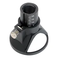 Suporte Adaptador Guia Base Corte Fresa Tupia Micro Retifica Foto mini  2
