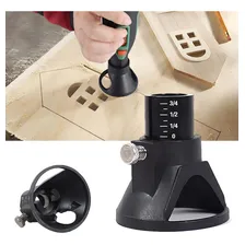 Suporte Adaptador Guia Base Corte Fresa Tupia Micro Retifica Foto mini  3