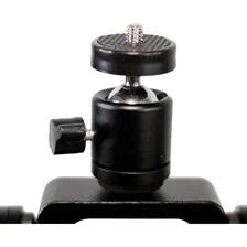 Suporte Adaptador Para Encaixe De 3 Acessórios Fotográficos Cor Preto Foto mini 2