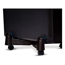 Suporte Ajustável Para Cpu Goldentec Com Rodas Preto Foto mini 2