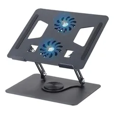 Suporte ajustável para portáteis com 1 posições Suporte Notebook Alumínio suporte notebook aluminio Preto Foto mini 1