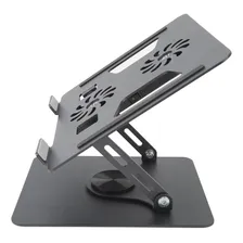 Suporte ajustável para portáteis com 1 posições Suporte Notebook Alumínio suporte notebook aluminio Preto Foto mini 3