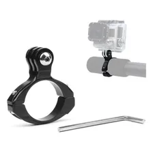 Suporte Alumínio Guidão Bicicleta Mount Bike Câmeras Gopro Cor Preto Foto mini  3