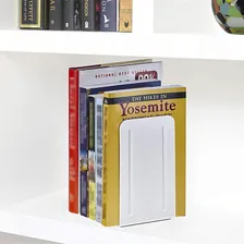 Suporte Aparador Bibliocanto 2 Peças P/livros Organizador Cor Branco Foto mini 3