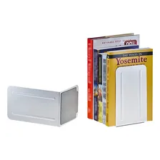 Suporte Aparador Bibliocanto 2 Peças P/livros Organizador Cor Branco Foto mini 2
