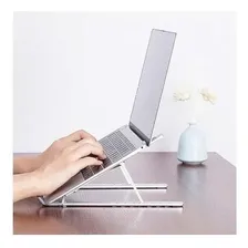 Suporte Apoio Base Ergonômico Regulável Aço Notebook/tablett Foto mini 4