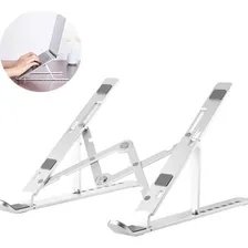 Suporte Apoio Base Ergonômico Regulável Aço Notebook/tablett Foto mini 1
