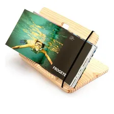 Suporte Apoio Pra Leitura Bíblia E Notebook - Resistente Top Cor Madeira natural Foto mini 4