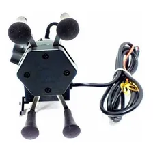 Suporte Aranha Carregador Moto Celular Fixa Retrovisor- Usb Foto mini 1