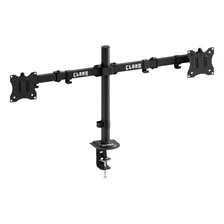 Suporte Articulado 2 Monitores 17 A 32 Com Base Morsa E Fixa Cor Preto Foto mini  2