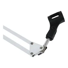 Suporte Articulado Grande Para Microfone Profissional Branco Foto mini  3