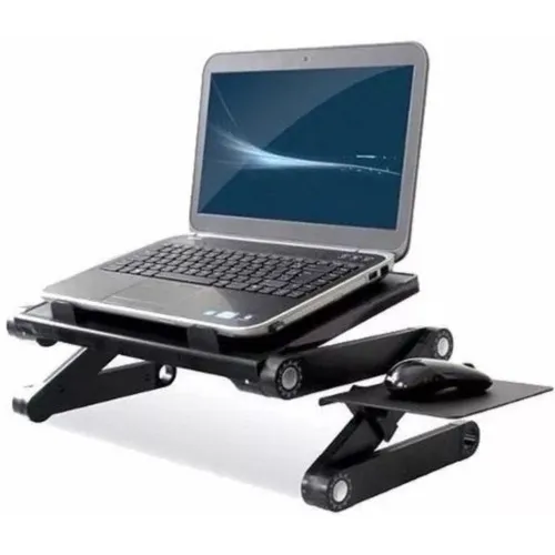 Suporte Articulado Notebook Com Mousepad Cooler Foto 1