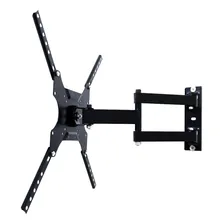 Suporte articulado p/ tv smart/ 4k /lcd/led 23' a 55' suporte p/ conversor cs0040asc Casa do Suporte Cor Preto Foto  mini 1