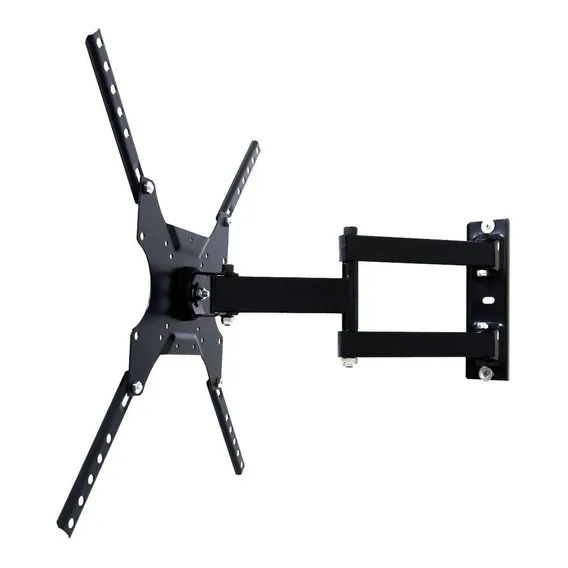 Suporte articulado p/ tv smart/ 4k /lcd/led 23' a 55' suporte p/ conversor cs0040asc Casa do Suporte Cor Preto Foto 1