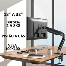 Suporte Articulado Para Monitor 13 A 32 Pistão A Gás Mxt Foto mini 4