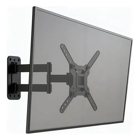 Suporte Articulado Tri Articulado | Suporte Tv Parede Tv | Braço Longo Com Ajuste De Inclinação E Rotação Tv | Aço Carbono Reforçado | Kit  | Para Tv 10 a 55 Polegadas Foto 1