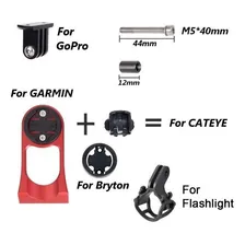 Suporte Avançado Bike Mesa Garmin Bryton Farol Gopro Cataye Foto mini 3