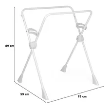 Suporte Avulso Branco Para Banheira Burigotto Liso Foto mini 2