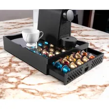 Suporte Bandeja Cápsulas Gaveta Máquina Cafeteira Nespresso Cor Preto Foto mini 4