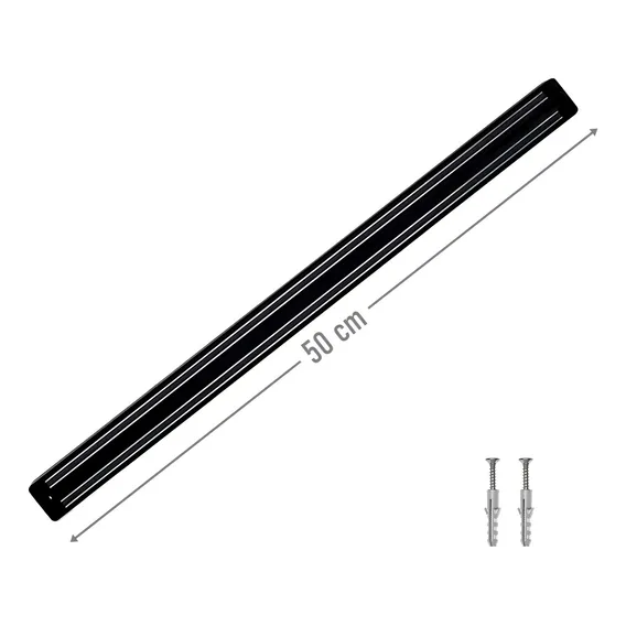 Suporte Barra Magnética Imã Facas Ferramentas Cozinha 50cm Foto 1