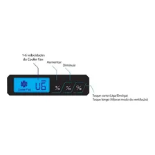 Suporte Base Notebook Nbc-100bk C3tech Gamer 4 Coolers Led Cor Preto Foto mini 4
