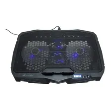 Suporte Base Notebook Nbc-100bk C3tech Gamer 4 Coolers Led Cor Preto Foto mini 3