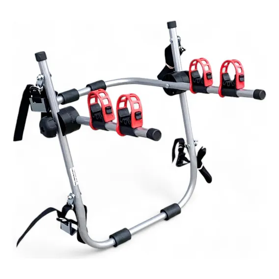 Suporte Bicicleta Carro Transbike Universal Hatch Sedan 2 Bikes Lobo Foto 1