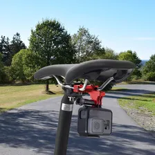Suporte Bike Banco Selim  Gopro Sj Xiaomi- Verm Proavengtura Foto mini  2