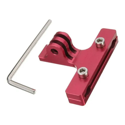 Suporte Bike Banco Selim  Gopro Sj Xiaomi- Verm Proavengtura Foto 1