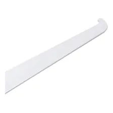 Suporte Branco De 20 Cm Sem Aba Trilho Cremalheira 5 Un Foto mini  3