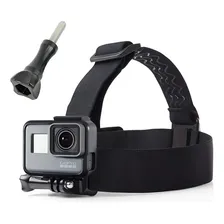 Suporte Cabeça Boné Ajustável P/ Gopro Osmo Action +parafuso Foto mini 1