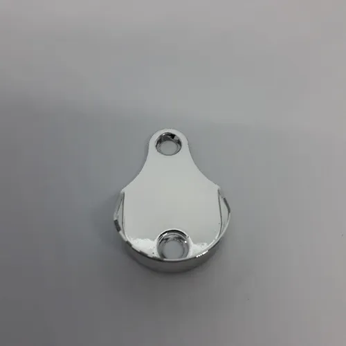 Suporte Cabideiro P/ Tubo Redondo Lateral Cromado Kit 10 Pçs Foto 1