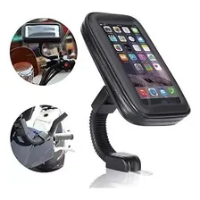 Suporte Capa Celular Para Moto Prova Dágua 6,5'' Moto Foto mini  3