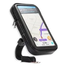 Suporte Capa Celular Para Moto Prova Dágua 6,5'' Moto Foto mini  2