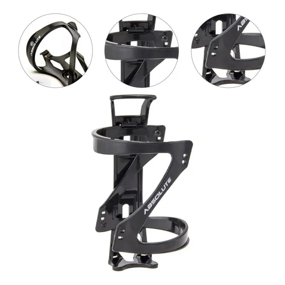 Suporte Caramanhola Absolute Bv-635 Com Saida Lateral Preto Foto 1