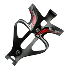 Suporte Caramanhola Aluminio Garrafinha Bike Porta Garrafa Cor Vermelho Foto mini 3
