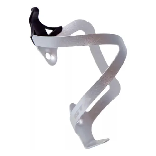 Suporte Caramanhola Bike Bicicleta Garrafa Agua Gta Aluminio Cor Prata Foto 1