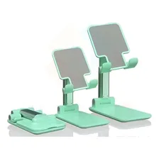 Suporte Carregador Dock Station iPhone Samsung Sony Motorola Cor Verde Foto mini 1