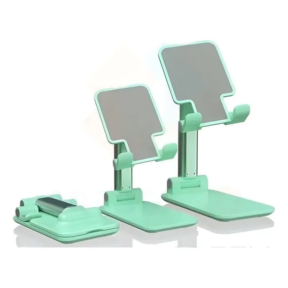Suporte Carregador Dock Station iPhone Samsung Sony Motorola Cor Verde Foto 1