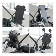 Suporte Carregador Garra Usb Gps Celular Para Moto Universal Foto mini  3