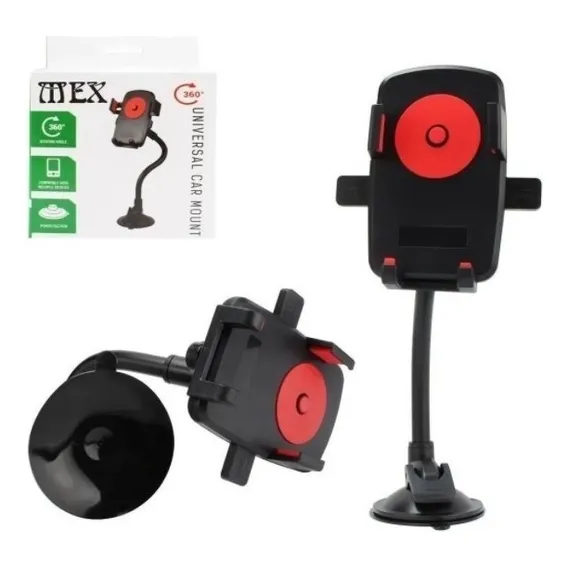 Suporte Carro Automotivo Veicular Celular Gps Vidro Ventosa Foto 1