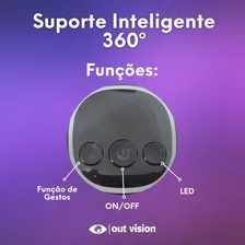 Suporte Celular 360° GiratĂłrio Reconhecimento Facial Tiktok Para VĂdeo E Selfies Estabilizado Gimbal TripĂ© InteligĂȘncia Artificial Smartphone E CĂąmeras Foto mini 4