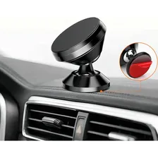 Suporte Celular Automotivo Magnético Redondo Universal Foto mini 4