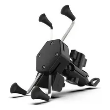 Suporte Celular Moto Carregador Universal Usb Suporte Gps Foto mini 2